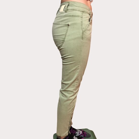 NWOT Sandwich Green Slim Fit Skinny Ankle Pants Size 29 - Picture 2 of 16